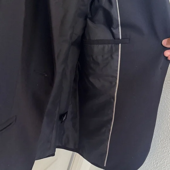 Liz Claiborne Classic Navy Blue Blazer - Picture 9 of 12